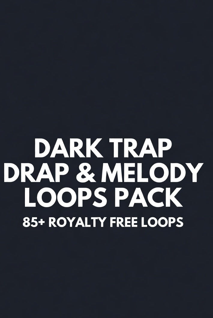 Dark Trap Drum & Melody Loops Pack – 85+ Royalty Free Audio Loops & MIDI | Artistry